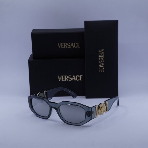 Versace VE4361 311/6G Oval Sunglasses –Grey - Picture 1 of 10